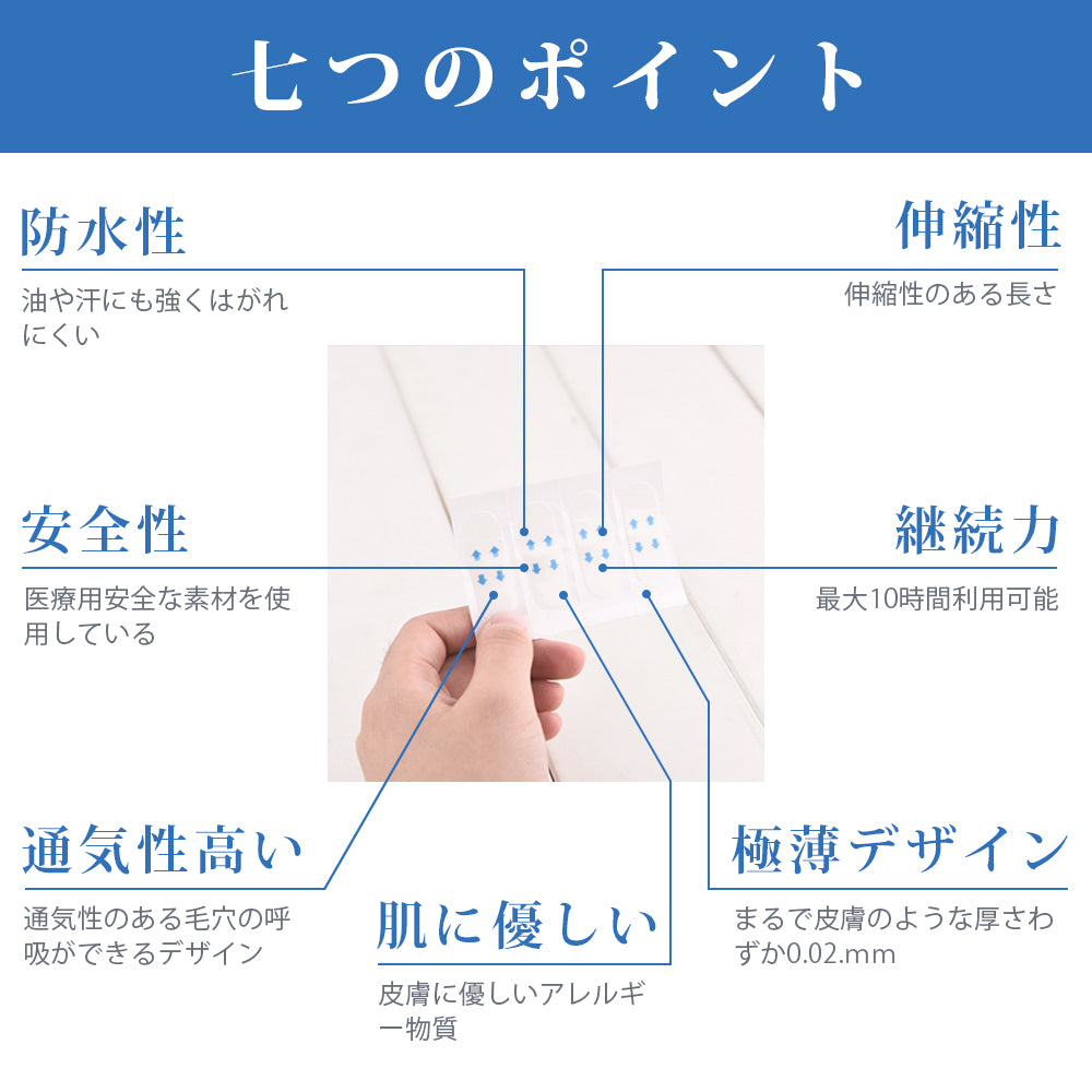 CatMoz シークレットリフトテープ(純テープタイプ / 40枚入り)
