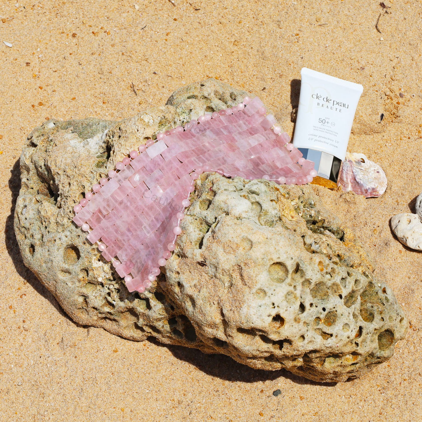 CatMoz ローズクォーツ 冷却アイマスク|クマ・むくみ対策 目元ケア