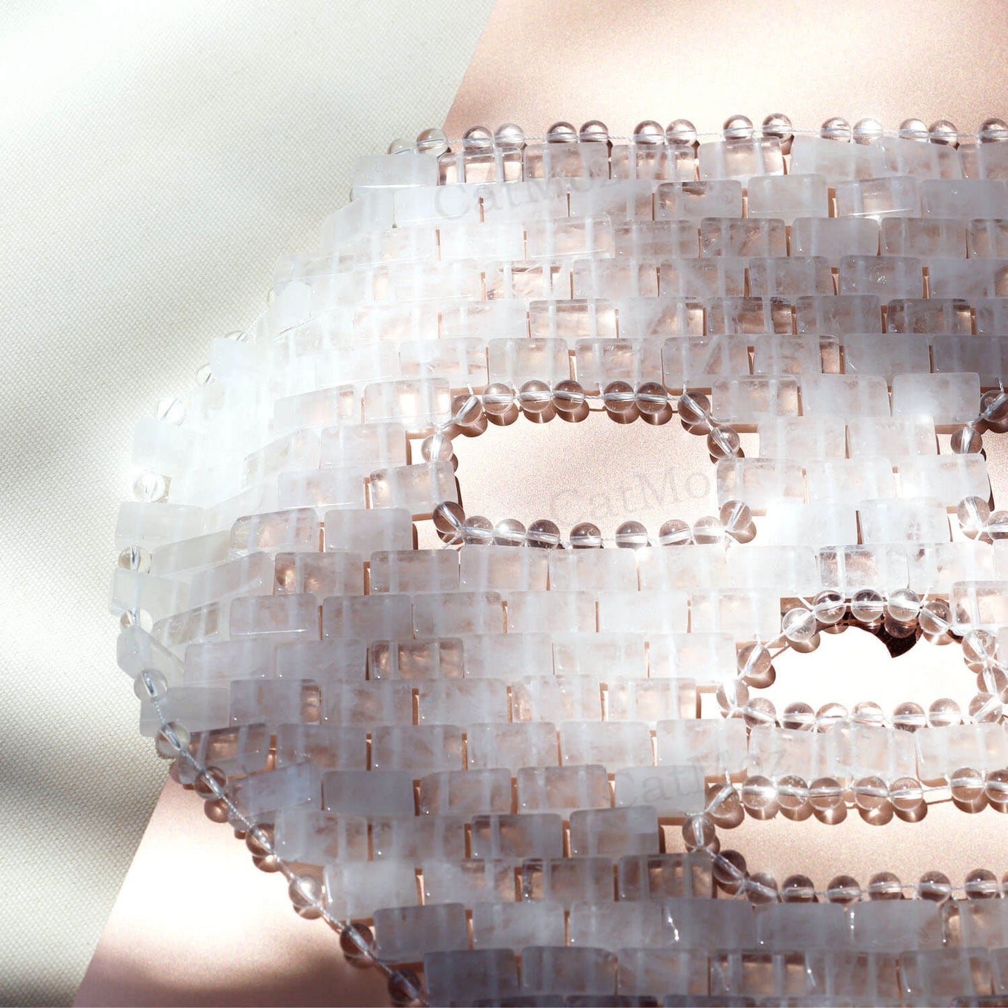 CatMoz 天然ストーン フェイスマスク 冷却|むくみ・毛穴ケア 美肌