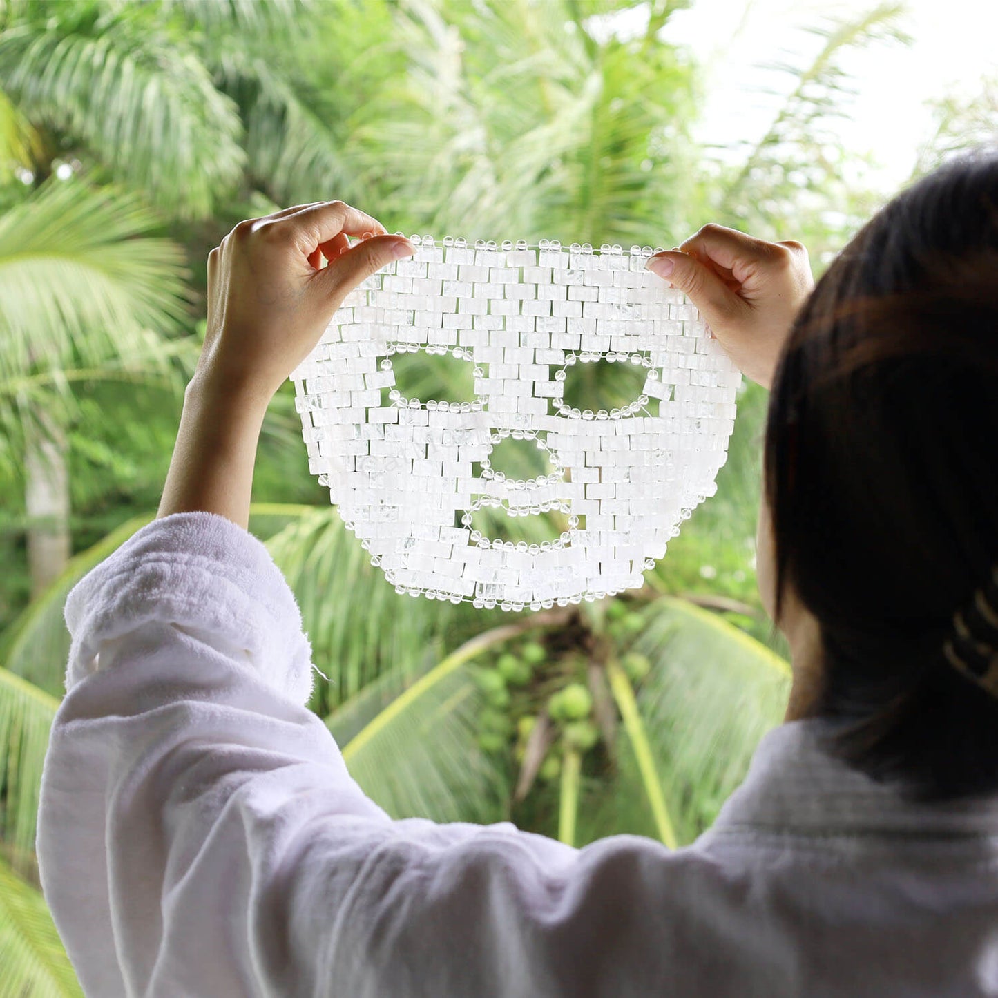 CatMoz 天然ストーン フェイスマスク 冷却|むくみ・毛穴ケア 美肌