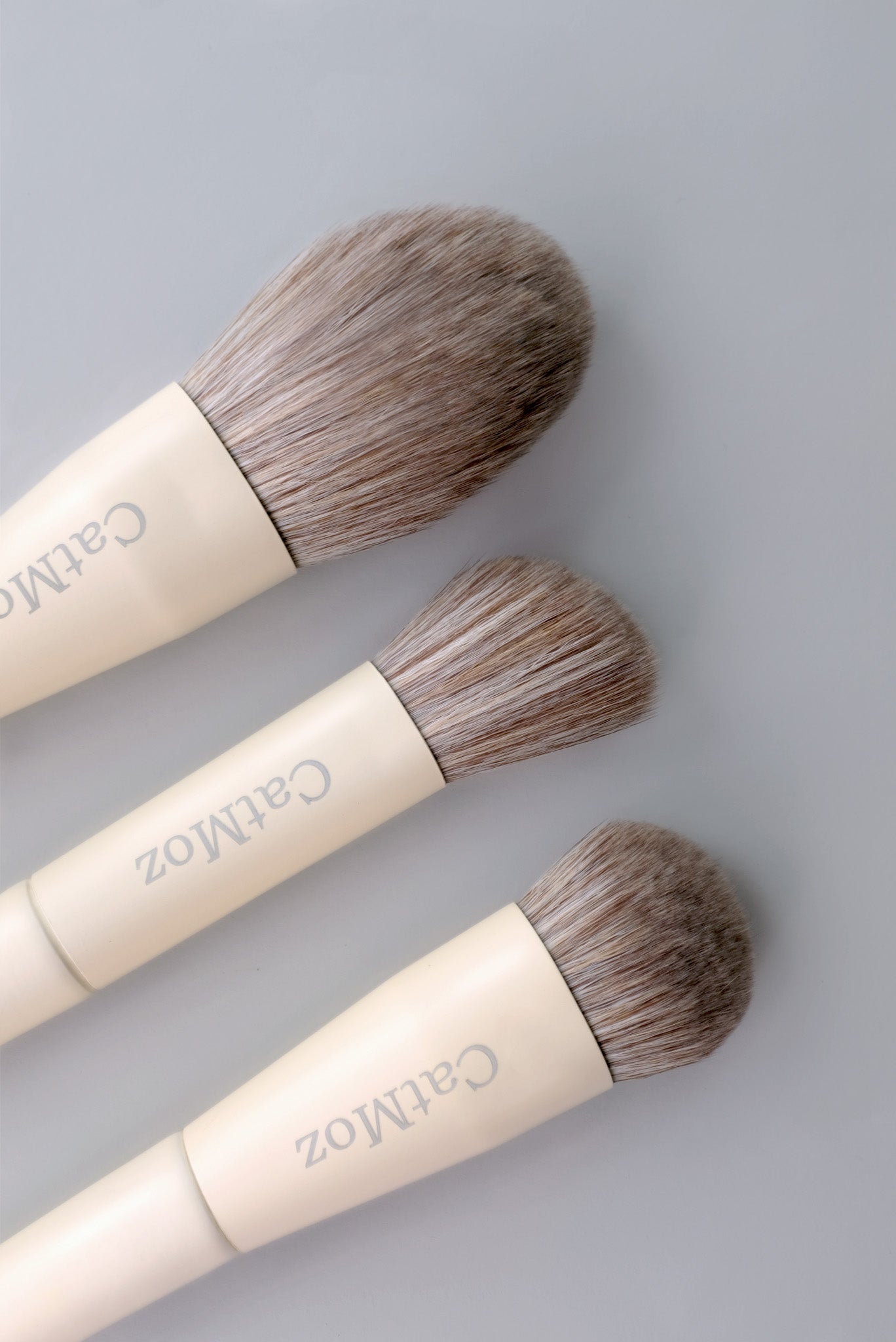 CatMoz メイクブラシ 10本セット|ナノフィブリル・ケース付