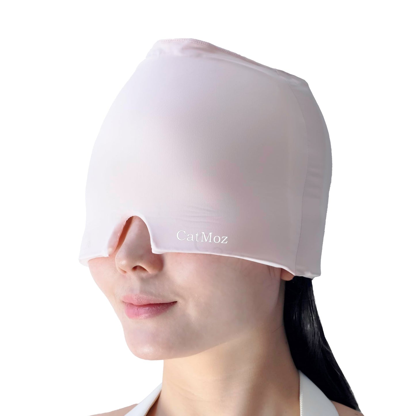 CatMoz ジェルアイスキャップ|トップオープン 360°クール 冷温両用 二重ジェル