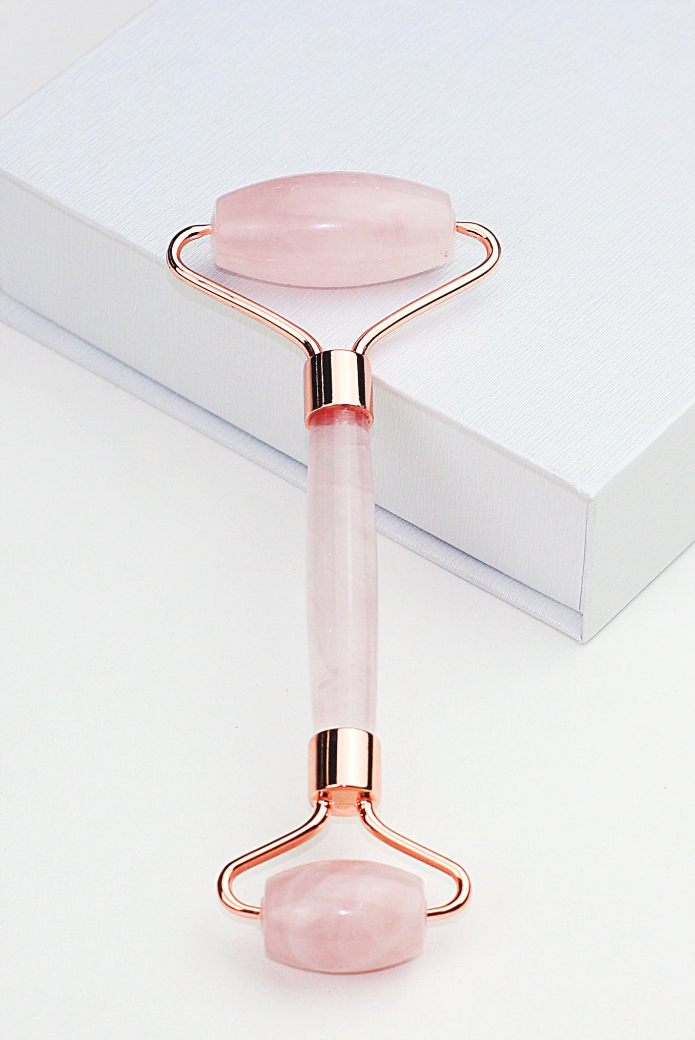 CatMoz ローズクォーツ リフトローラー + 羽根型カッサ