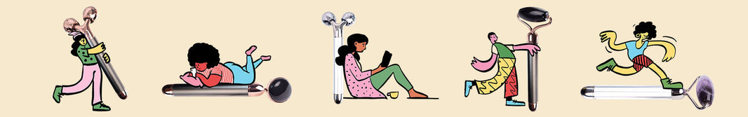 CatMoz フェイスリフト マイクロカレント アメジスト｜マイクロカレント美顔器でフェイスライン・目元をやさしくケア