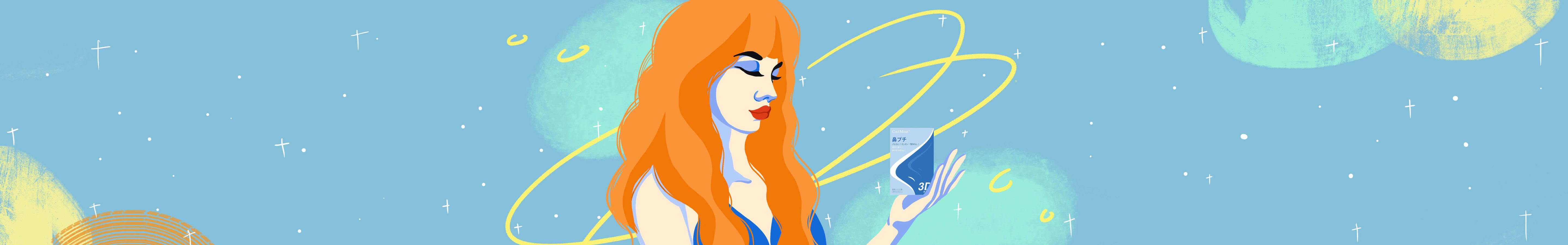 横顔・鷲鼻コンプレックス対策｜CatMoz 3D鼻プチ（黒）＆3Dインビジブル鼻プチ（透明）