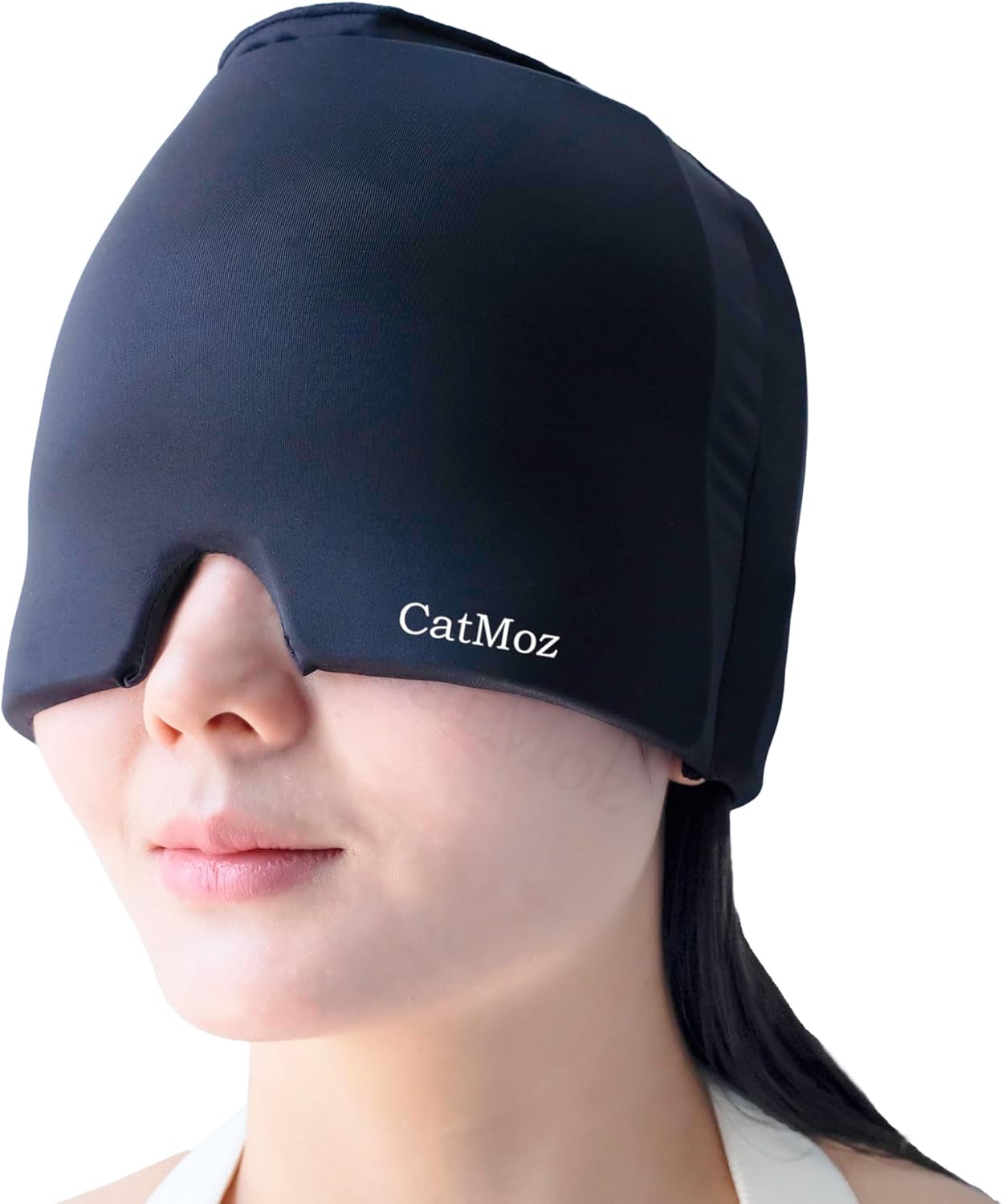 CatMoz ジェルアイスキャップ｜トップオープン 360°クール 冷温両用 二重ジェル